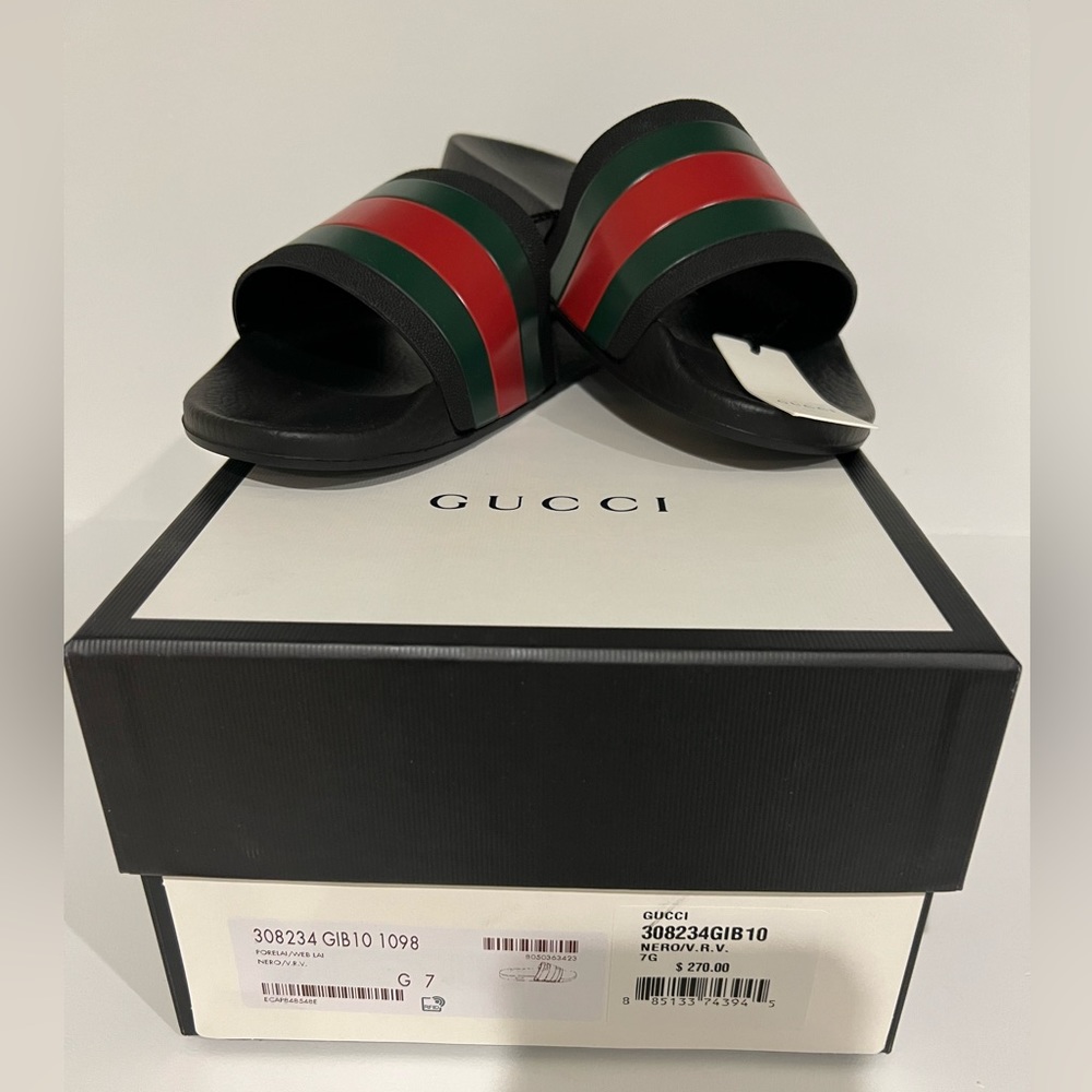 Gucci Men’s slides new with tags